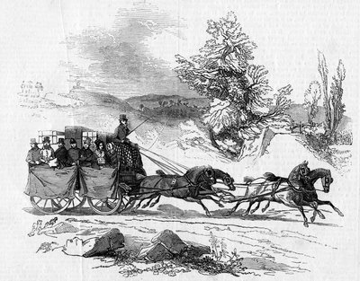 Travelling in the South and West of Ireland in 1845 by English School